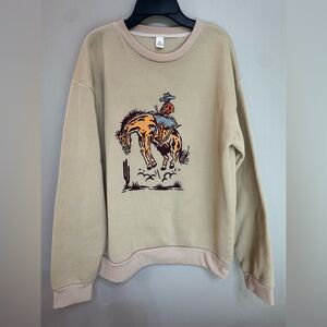 Cowboy Bronc Sweatshirt - Medium